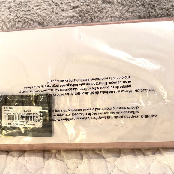 Badgley Mischka Quilted Crossbody Bag - Picture 2 of 8